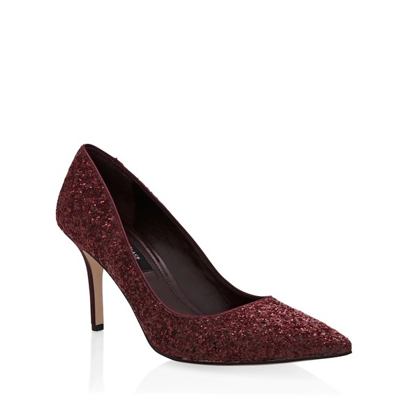 White House Black Market Shoes - NEW White House Black Market glitter heels